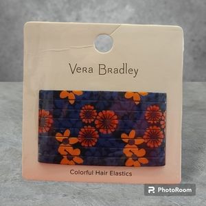 Vintage Vera Bradley Hair Elastics 10 count